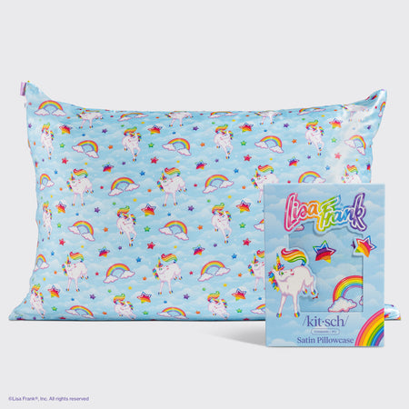 kitsch-lisa-frank-satin-kopfkissenbezug-markie-standard-queen-66x48-cm image 1
