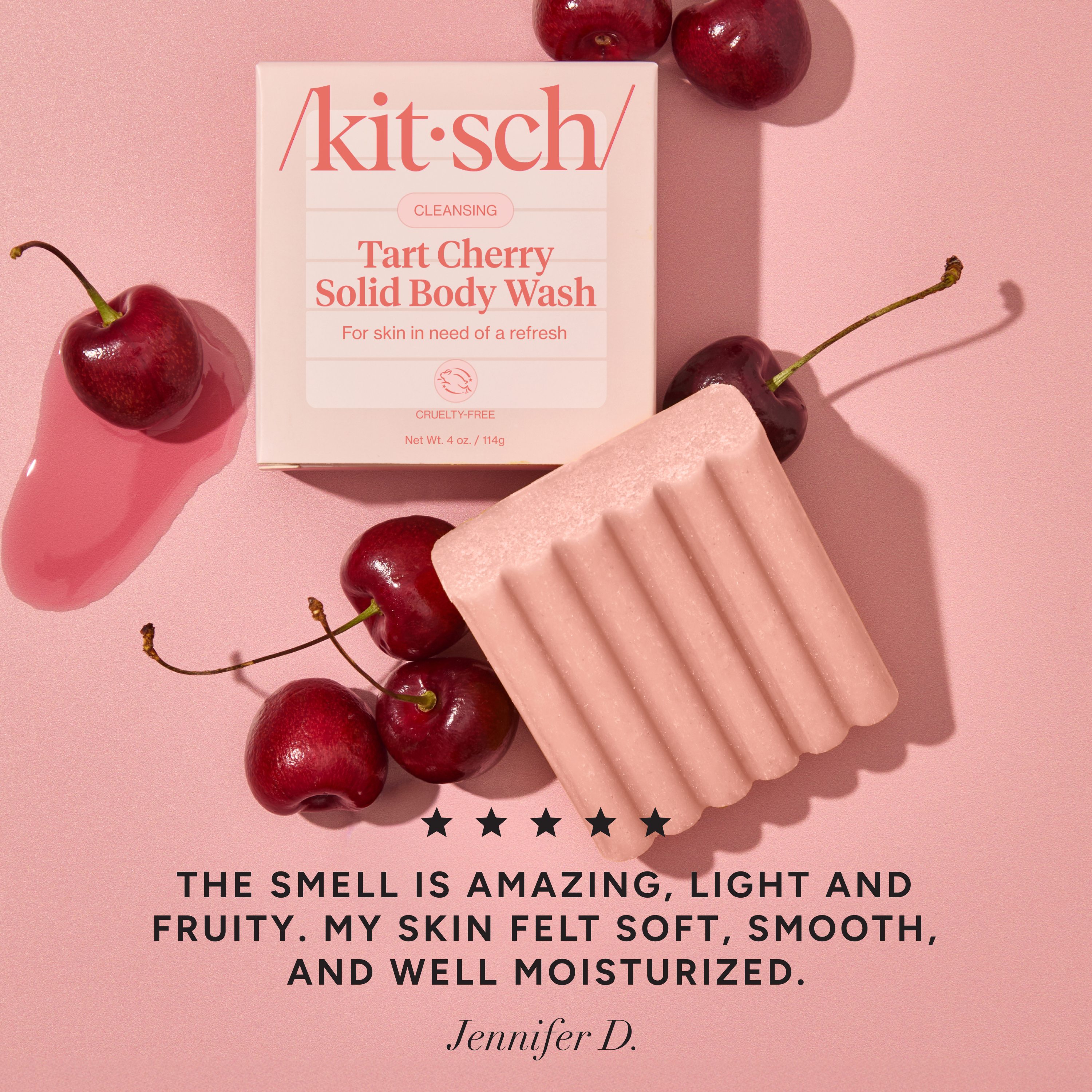 kitsch-tart-cherry-solid-body-wash-festes-duschgel-body-wash-bar image 3