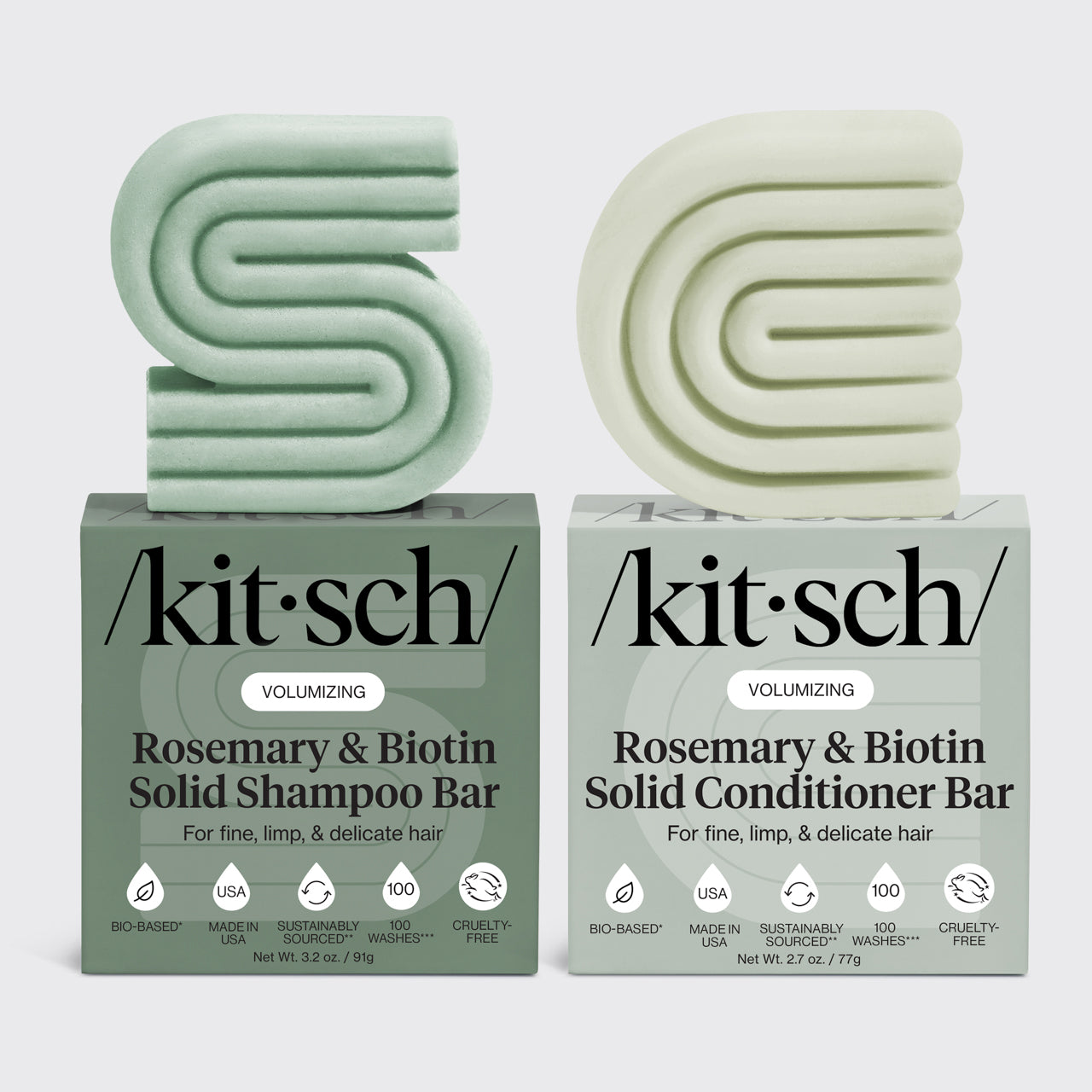 kitsch-volumizing-rosemary-black-self-draining-soap-dish-bundle-shampoo-sp-lung- image 3