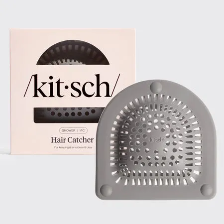 kitsch-hair-catcher-silikon-haarf-nger-6-x-6-zoll-f-r-badewanne-dusche image 1