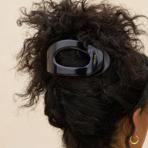 kitsch-black-flat-cloud-clip-large-flache-haarspange-schwarz-gro image 6