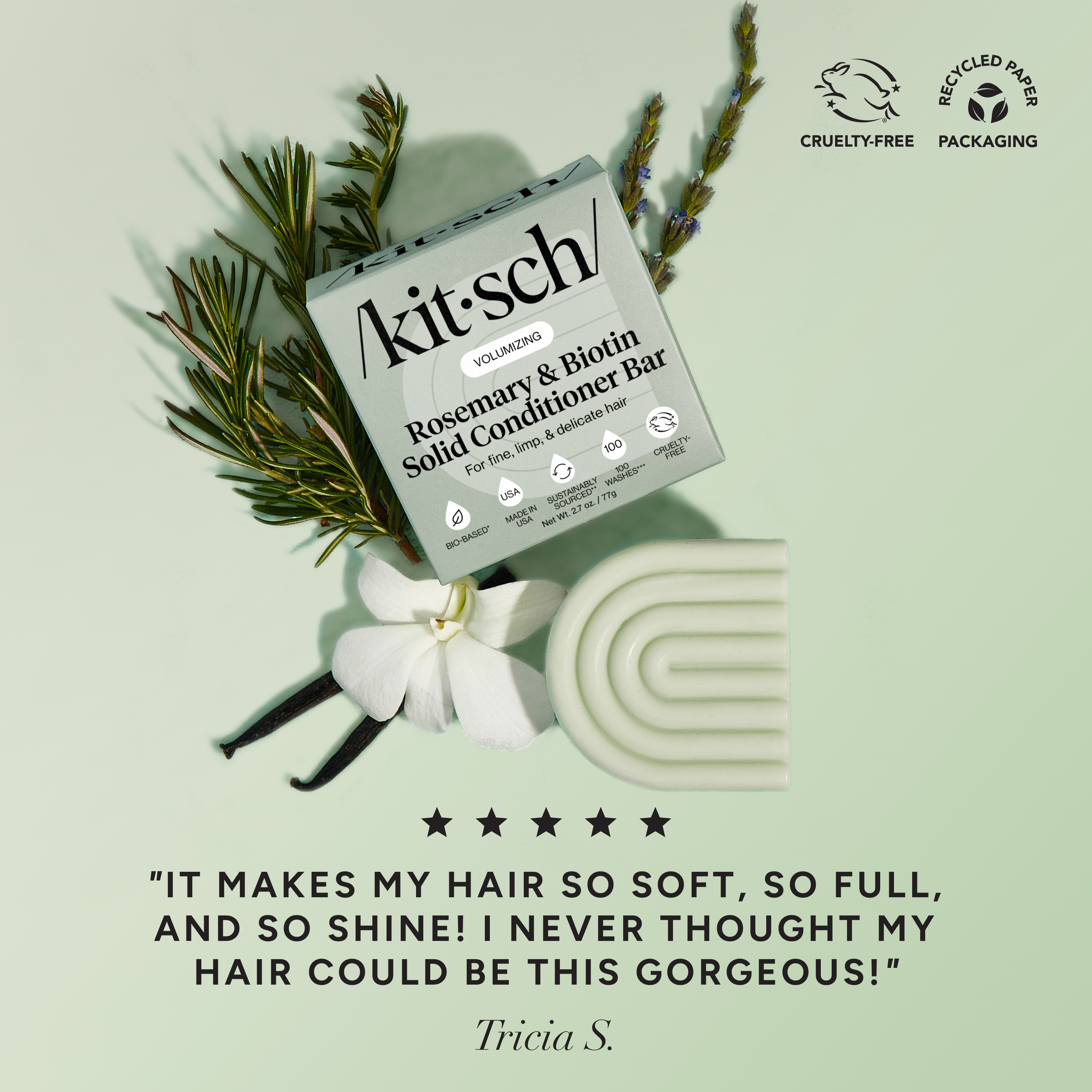 kitsch-winter-welcome-kit-rosemary-biotin-shampoo-conditioner-bar-combo image 5