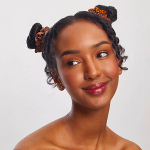 kitsch-sedona-satin-petite-scrunchies-satin-haargummis-5er-set image 2