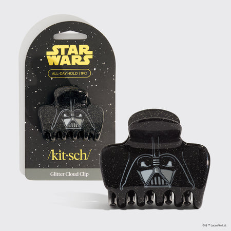 kitsch-star-wars-glitter-cloud-clip-darth-vader-haarspange image 1