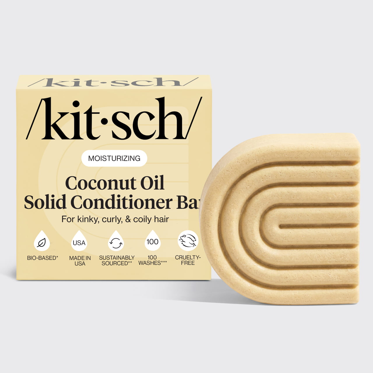 kitsch-coconut-oil-conditioner-bar-fester-conditioner-f-r-trockenes-gesch-digtes image 2