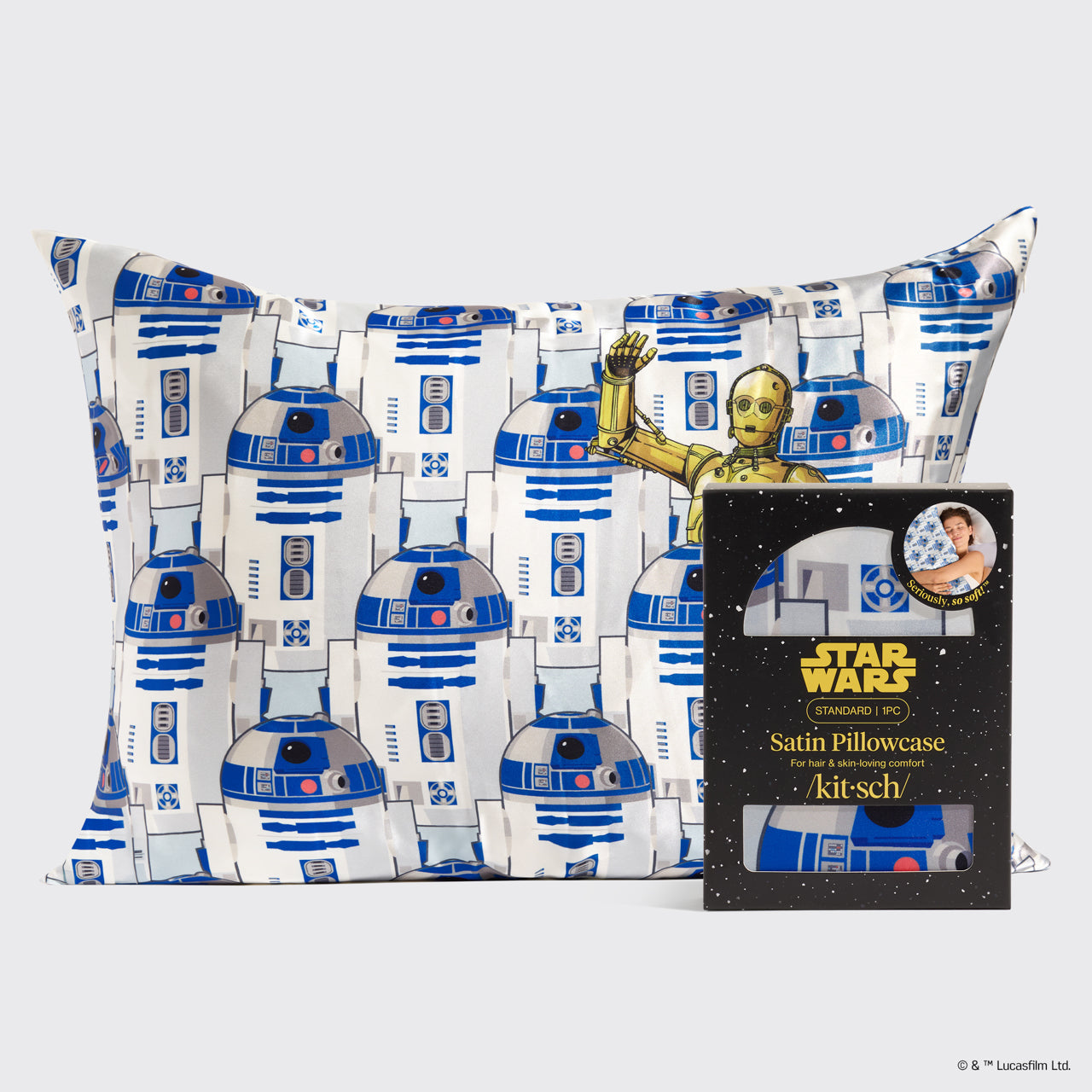 kitsch-star-wars-satin-kopfkissenbezug-r2-d2-c-3po-einzelpack-queen-standard-66x image 2