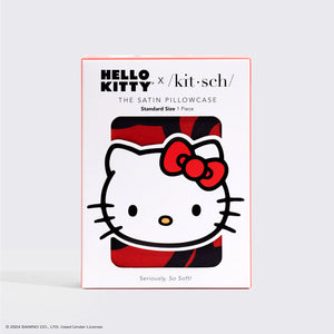 kitsch-x-hello-kitty-satin-kopfkissenbezug-kitty-bathes-in-a-sea-of-bows-standar image 5