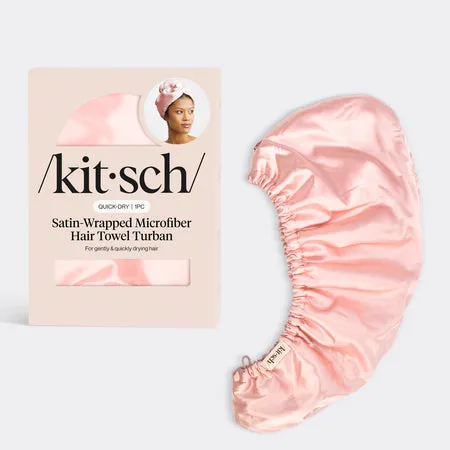 kitsch-satin-wrapped-haartuch-mikrofaser-blush image 1
