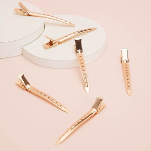 kitsch-rose-gold-styling-hair-clips-6pc-set-haarclips image 5