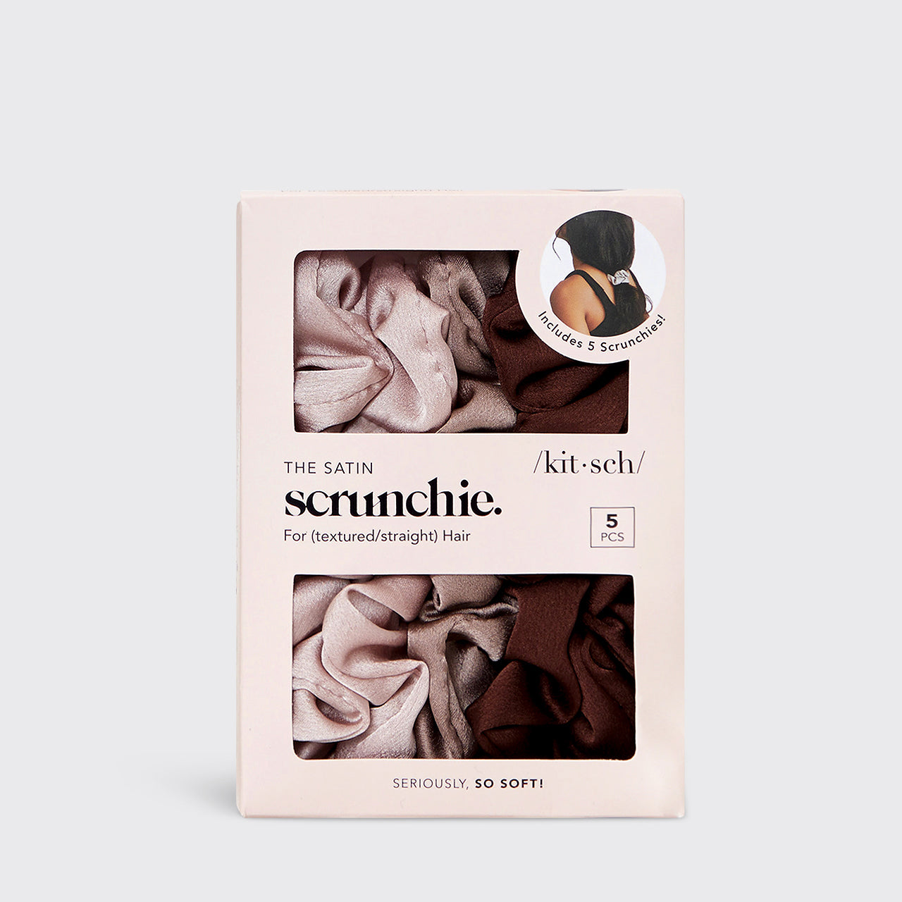 kitsch-cameo-satin-sleep-scrunchies-haargummis-5er-set image 5