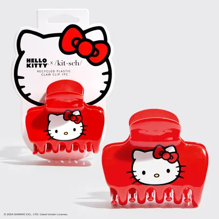 kitsch-x-hello-kitty-recycled-plastic-claw-clip-kitty-face-haarklammer image 1