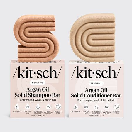 kitsch-repairing-argan-oil-shampoo-conditioner-bar-combo-feste-pflege image 1