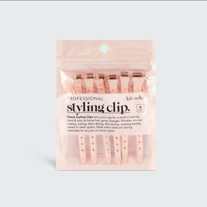 kitsch-rose-gold-styling-hair-clips-6pc-set-haarclips image 4