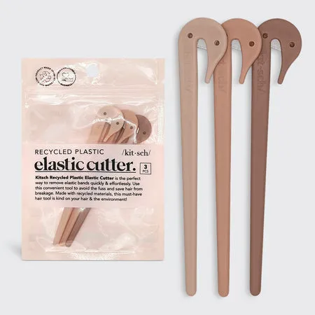 kitsch-multicolor-elastic-cutters-haargummi-entferner-3er-set-bunt image 1