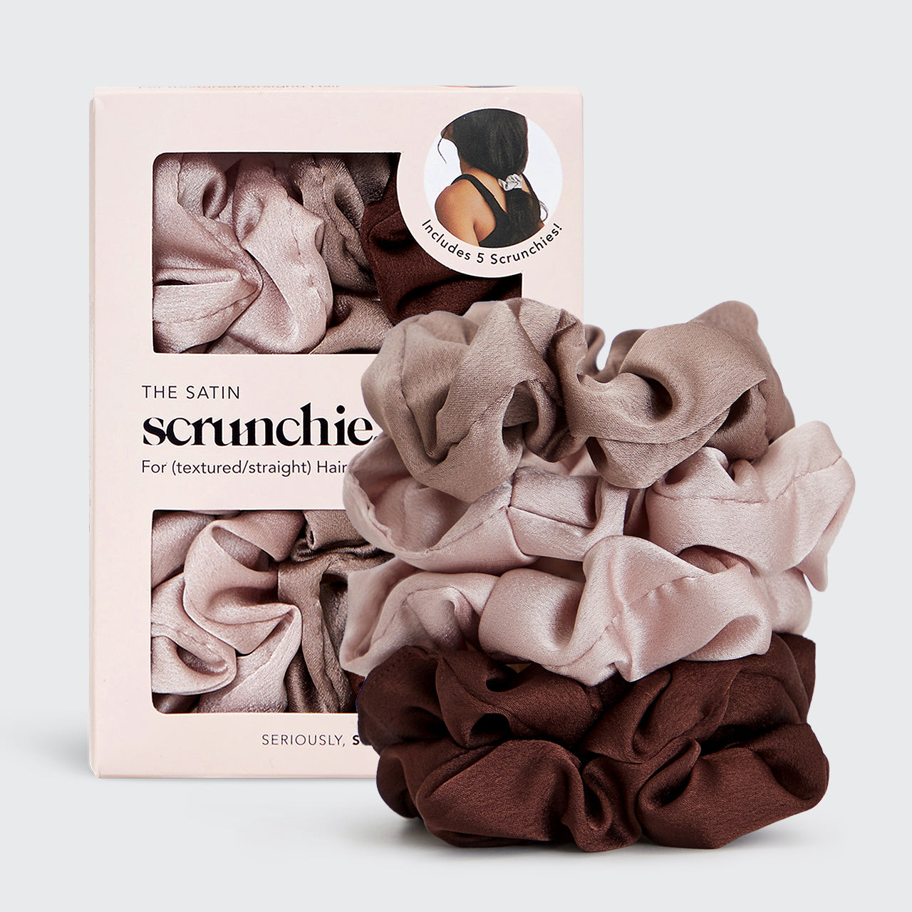 kitsch-cameo-satin-sleep-scrunchies-haargummis-5er-set image 2