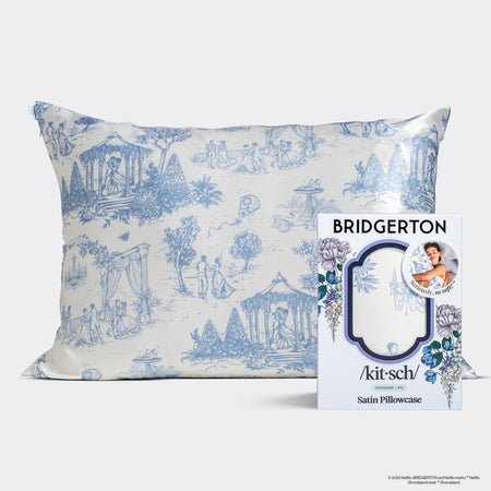 kitsch-bridgerton-satin-kissenbezug-garden-toile-2er-pack image 1