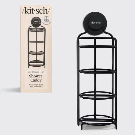 kitsch-self-draining-shower-caddy-duschablage-f-r-shampoo-bars-29-2-x-9-5-x-8-9- image 1