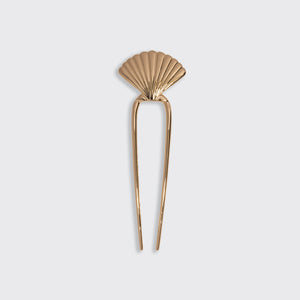 kitsch-metal-clam-shell-french-hair-pin-gold-franz-sische-metall-haarspange-musc image 5