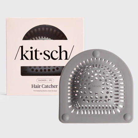 kitsch-hair-catcher-silikon-haarf-nger-6-x-6-zoll-f-r-badewanne-dusche image 1