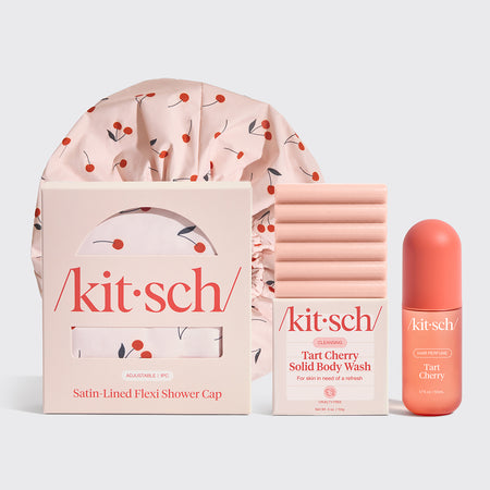 kitsch-cherry-bathroom-bundle-k-rperpflege-und-haarduft-set image 1