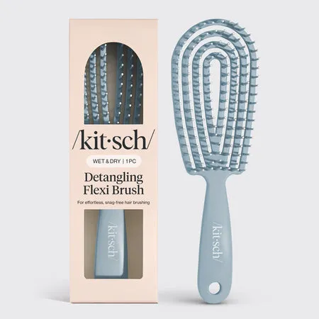 kitsch-haze-blue-detangling-flexi-brush-flexible-entwirrb-rste image 1