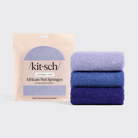kitsch-african-net-sponge-ocean-blue-k-rperpeeling-netzschwamm image 1