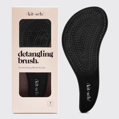 kitsch-black-detangling-brush-entwirrb-rste-f-r-volumen-und-glanz image 1