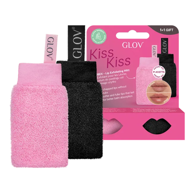 glov-kiss-kiss-set-bambus-lippenpeeling-scrubex image 1
