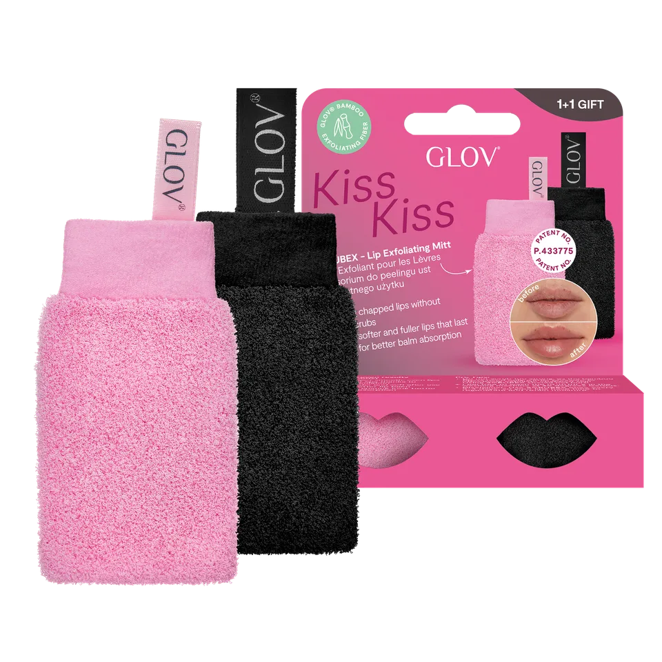 glov-kiss-kiss-set-bambus-lippenpeeling-scrubex image 1
