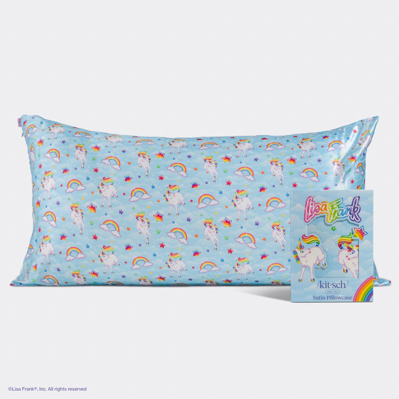 kitsch-x-lisa-frank-satin-kissenbez-ge-2er-pack-king-markie image 2