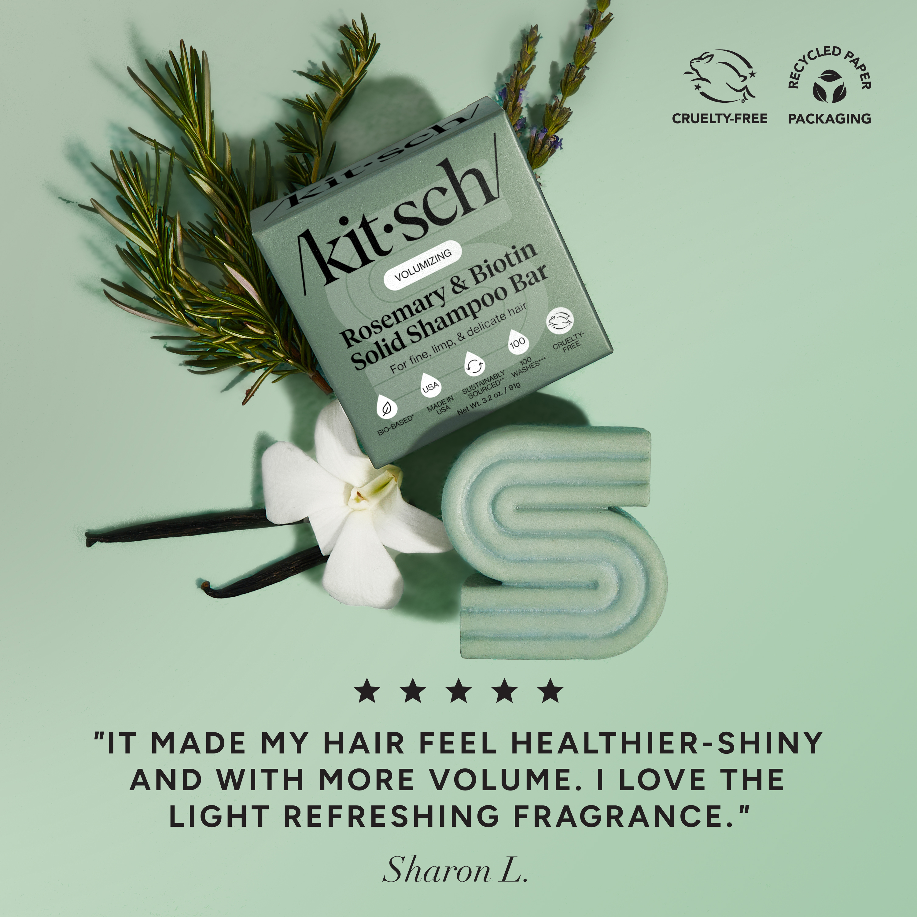kitsch-winter-welcome-kit-rosemary-biotin-shampoo-conditioner-bar-combo image 3