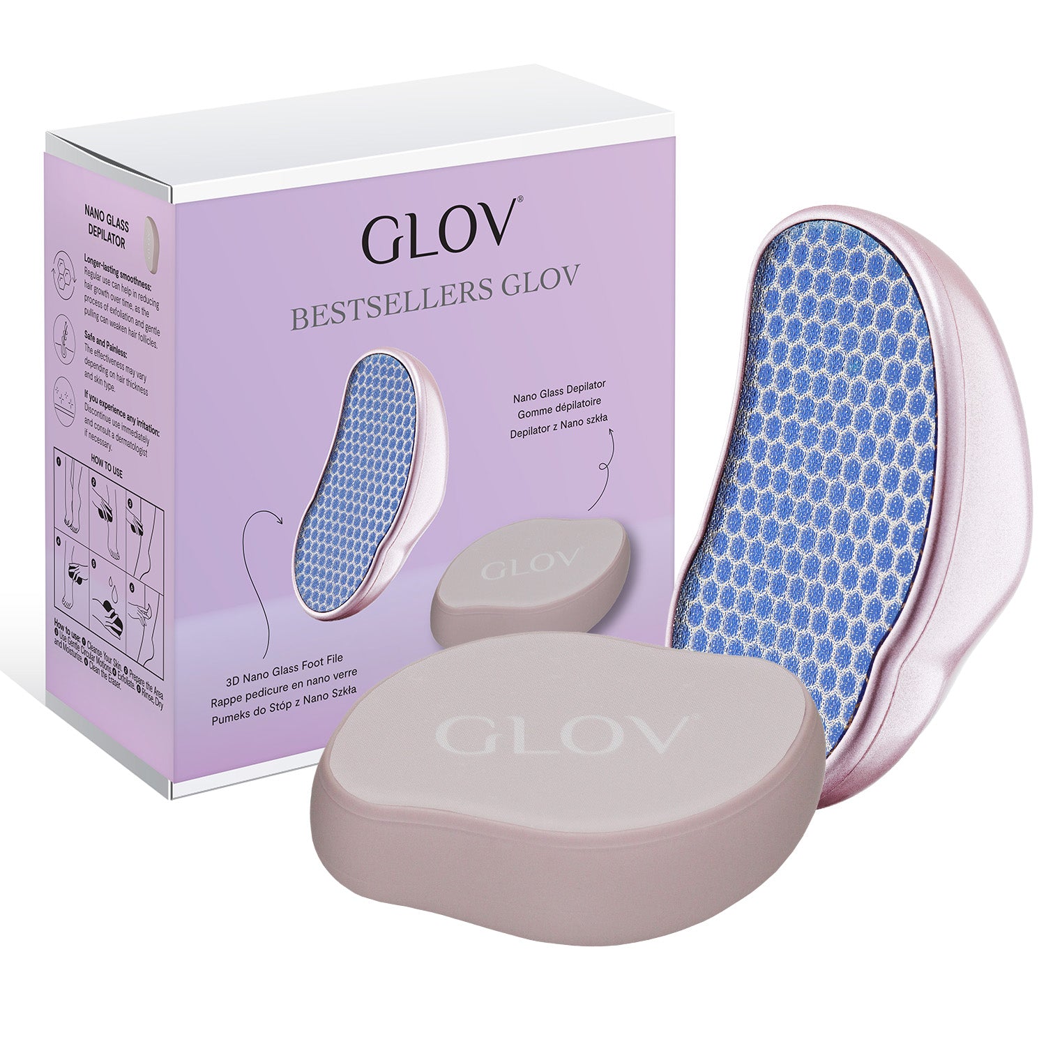 glov-bestsellers-set-bimsstein-nano-glas-depilator-k-rper-set image 1