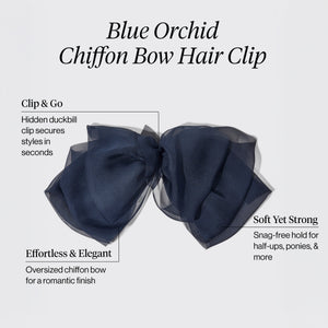 kitsch-blue-orchid-chiffon-bow-haarspange image 8