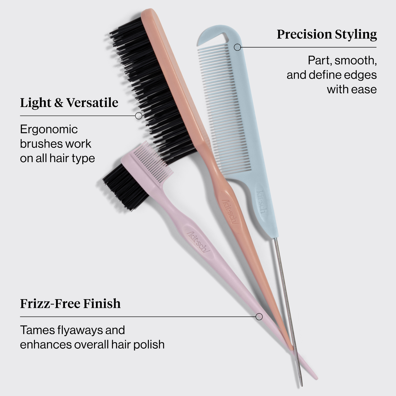 kitsch-detail-define-styling-brush-set-3-teilig image 3