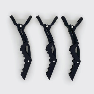 kitsch-pro-no-slip-krokodil-haarclips-schwarz-3er-set image 8