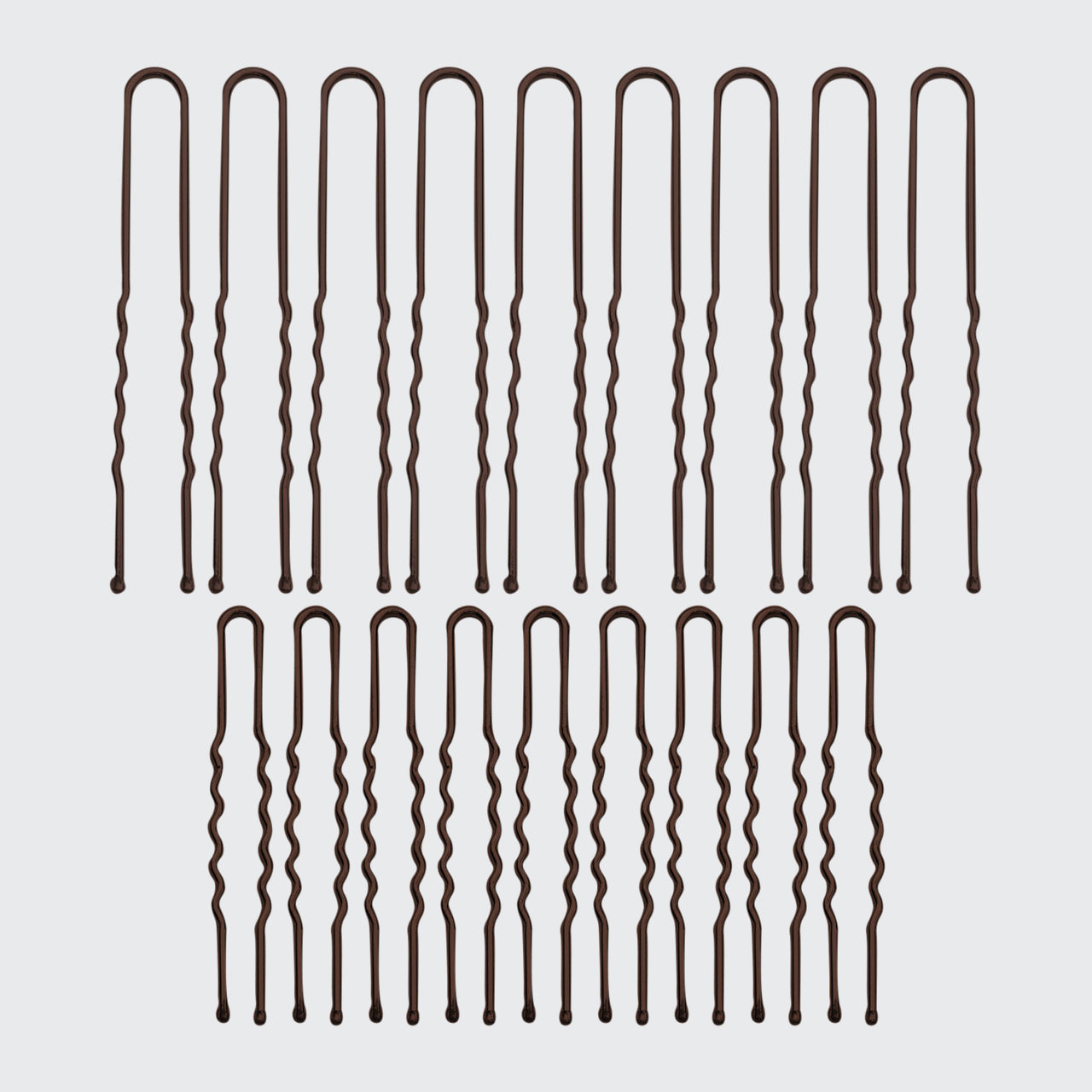 kitsch-brown-u-pins-18er-set image 4