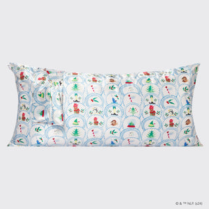 kitsch-x-elf-satin-kissenbezug-north-pole-king-36x19-zoll image 7