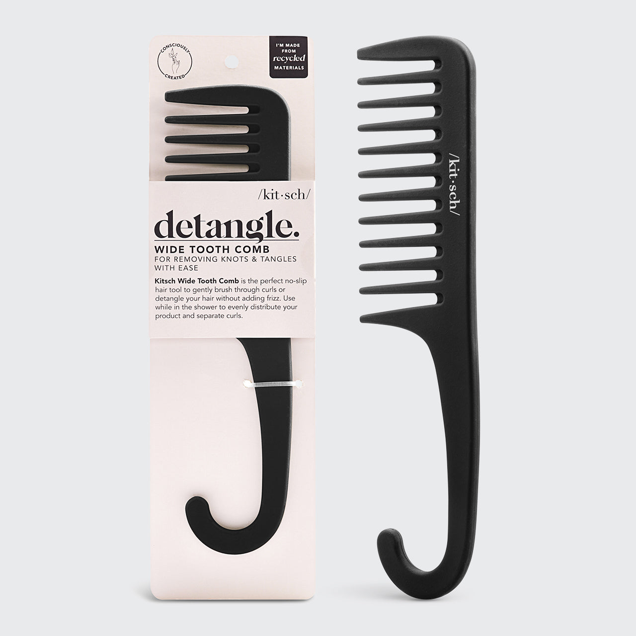 kitsch-detangle-wide-tooth-comb-entwirrkamm image 2