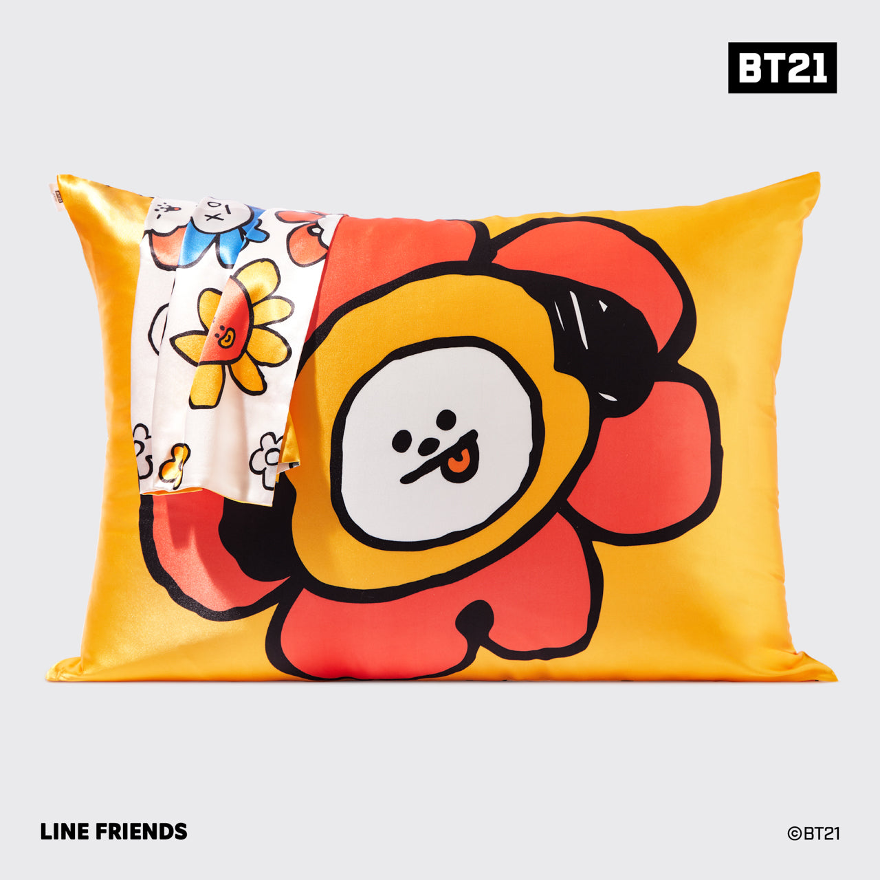 kitsch-x-bt21-satin-kopfkissenbezug-chimmy-standard image 4