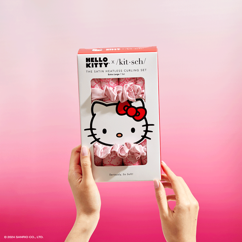 kitsch-x-hello-kitty-xl-heatless-curling-set-hello-kitty-faces image 5