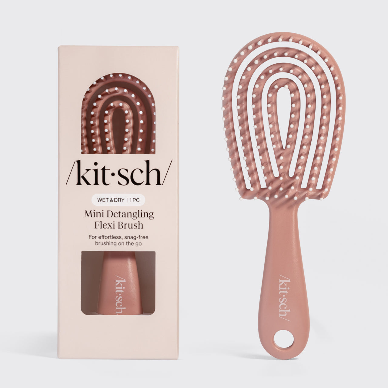 kitsch-terracotta-detangling-flexi-brush-mini-reise-entwirrb-rste image 2