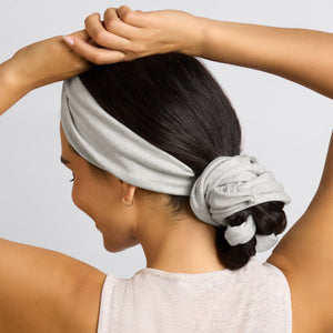 kitsch-set-flow-active-curling-headband-heather-gray image 6