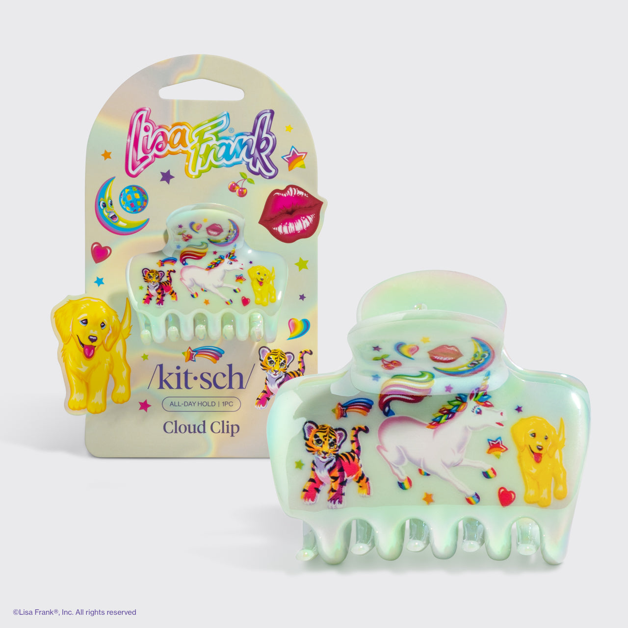 lisa-frank-x-kitsch-cloud-haarspange-markie-einhorn image 2