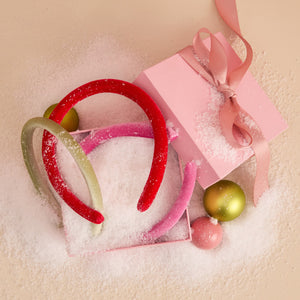 kitsch-velvet-headbands-rot-pink-gr-n-3er-set image 8