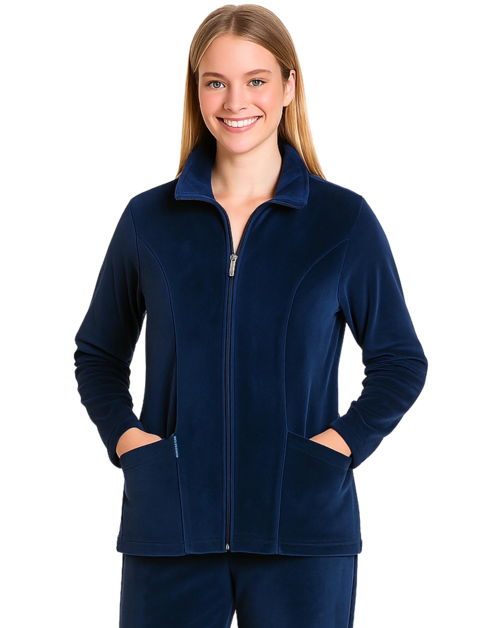morgenstern-hausanzug-damen-set-2-teilig-nicki-freizeitanzug image 2