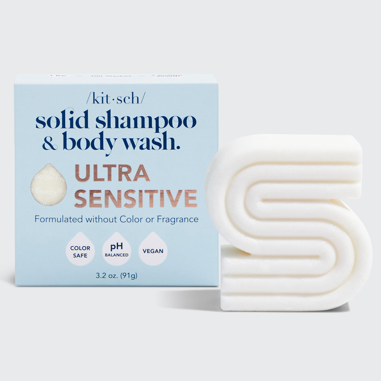 kitsch-free-clear-shampoo-conditioner-caddy-bundle-festes-haarpflege-set image 4