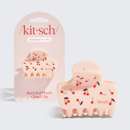 kitsch-cherry-print-cloud-claw-clip-medium-haarklammer image 1