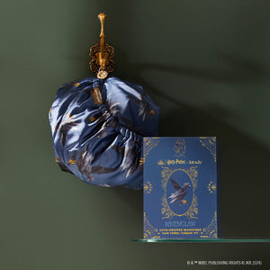 kitsch-x-harry-potter-satin-wrapped-haartuch-ravenclaw-haarturban image 5