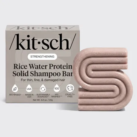 kitsch-rice-water-shampoo-bar-f-r-haarwachstum-festes-shampoo-f-r-volumen-glanz image 1