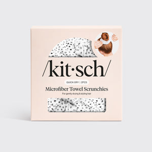 kitsch-micro-dot-mikrofaser-quick-dry-handtuch-scrunchies-2er-set image 8